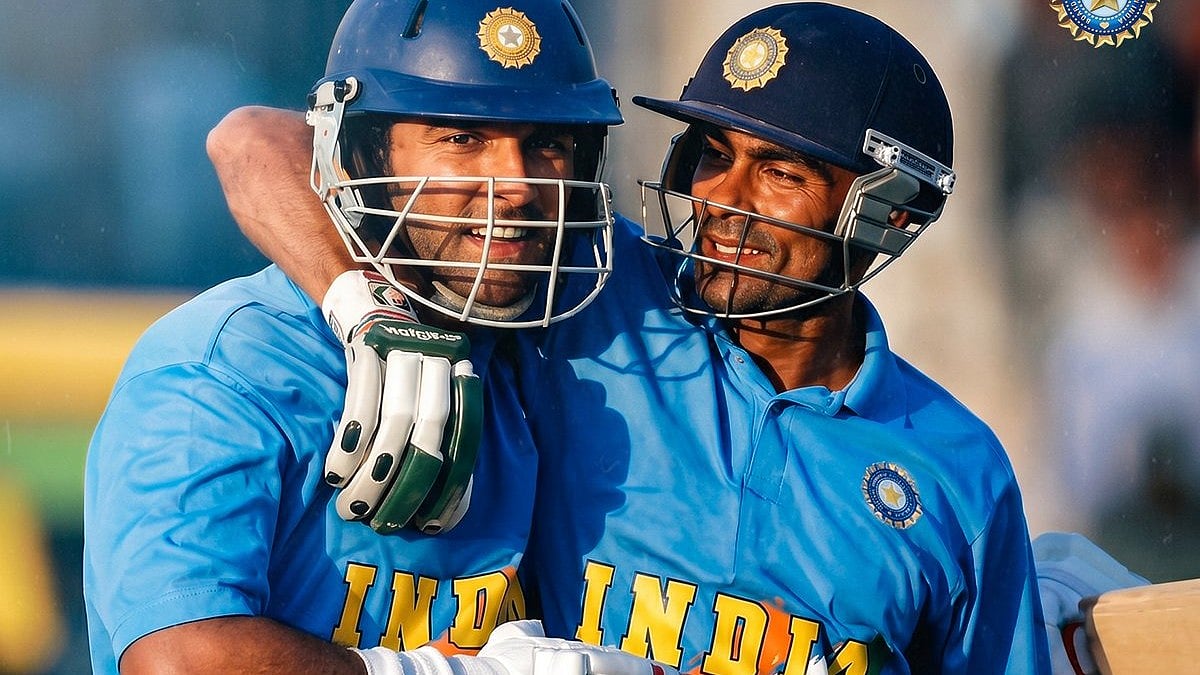 On 13 July in 2002, India came back from 146/5 to take down the 326 runs target in the final of Natwest tri-series against England. - X/BCCI