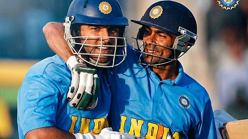 X/BCCI : On 13 July in 2002, India came back from 146/5 to take down the 326 runs target in the final of Natwest tri-series against England.