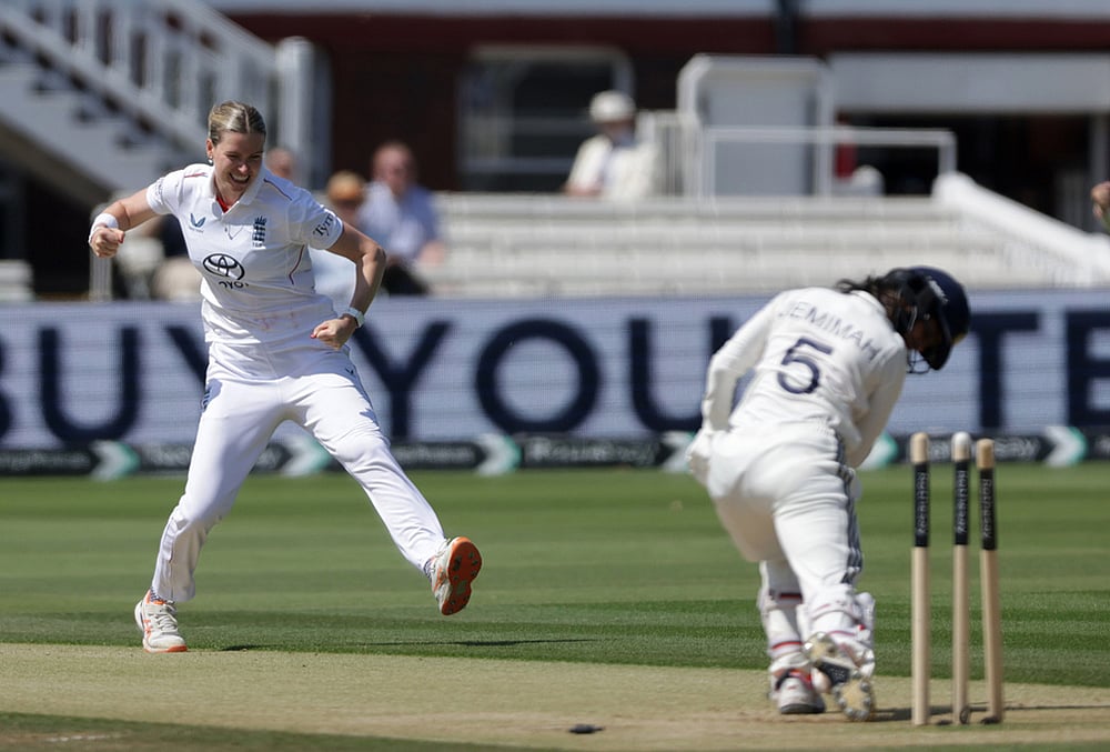 India Women Vs England Women, 2026 Test cricket match Day 4 highlights- Lauren Bell 