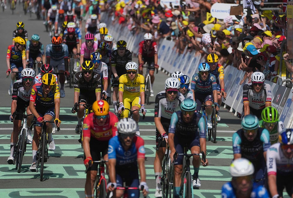 Tour de France cycling race 2026 eighth stage highlights-Tadej Pogacar