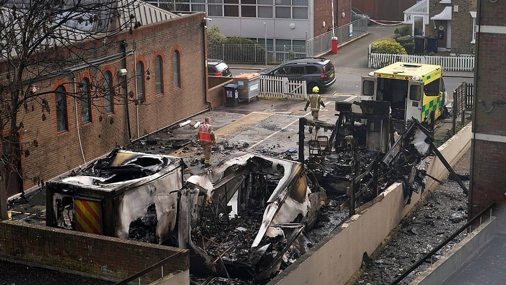 Golders Green London Arson Attack - | Photo: AP/Alberto Pezzali