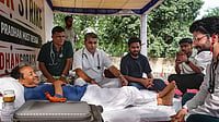 Photo: PTI/Karma Bhutia : Uddhav's Support for Wangchuk's Protest a Political Agenda: Shinde