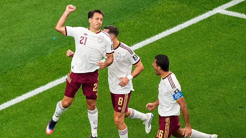 Spain Vs France FIFA World Cup 2026 Semi-Final Mikel Oyarzabal Penalty AP Photo