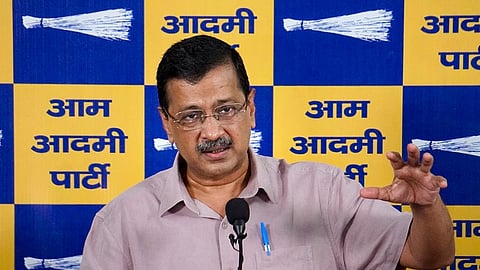 Aam Aadmi Party (AAP) National Convenor Arvind Kejriwal