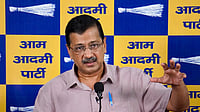 ‘Expelled Him Long Back’: Kejriwal Responds To Tahir Hussain Conviction As BJP Targets AAP | Photo: PTI : Aam Aadmi Party (AAP) National Convenor Arvind Kejriwal addresses a press conference, at the party office in New Delhi.