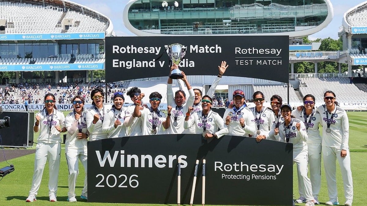 India beat England by 270 runs in the first-ever Women's Test at Lord's after setting a 457-run target. - X/@BCCI