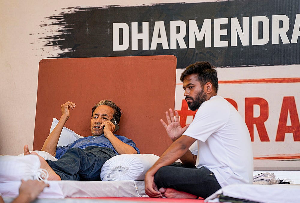 CJP protest at Jantar Mantar