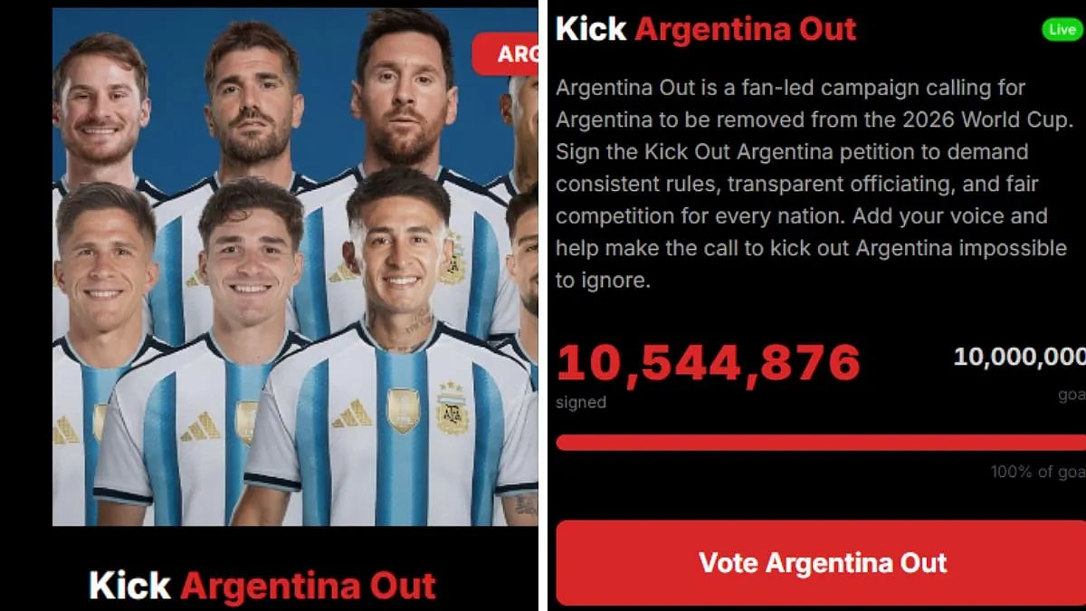 Argentina Out Petition