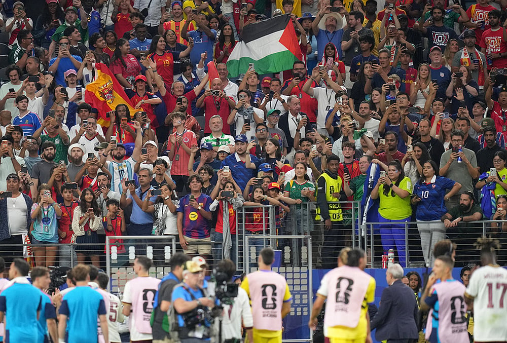 France Vs Spain FIFA World Cup 2026 1st Semi-Final Fans Reaction photo gallery-