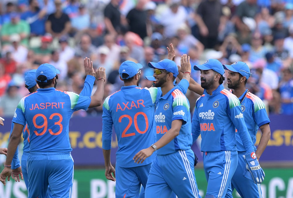 IND Vs ENG 1st ODI 2026 India Tour Of England Edgbaston highlights-Washington Sundar