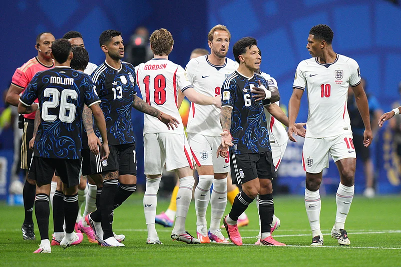 Argentina vs England FIFA World Cup 2026 Semi-Final ENG ARG Fracas AP Photo