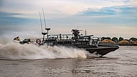 India To Deploy High-Speed Combat Boats In Sir Creek After Operation Sindoor: Reports SAAB AB : Representational Image - High-Speed Amphibious Combat Boats