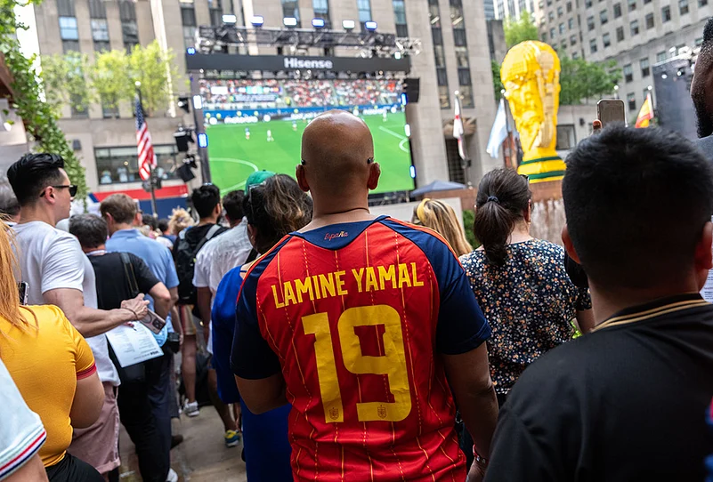 France Vs Spain FIFA World Cup 2026 1st Semi-Final Fans Reaction photo gallery-
