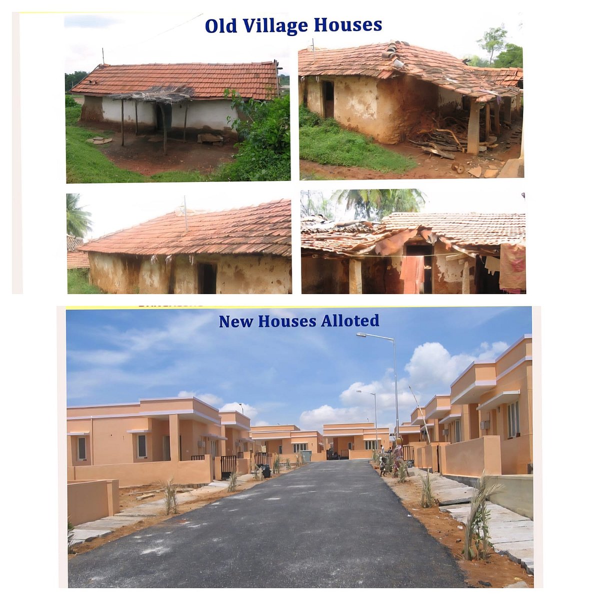 Sompura village model rehabilitation