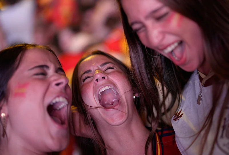France Vs Spain FIFA World Cup 2026 1st Semi-Final Fans Reaction photo gallery-