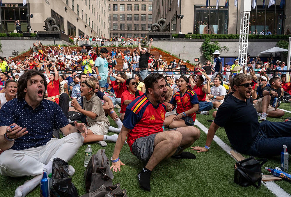 France Vs Spain FIFA World Cup 2026 1st Semi-Final Fans Reaction photo gallery-