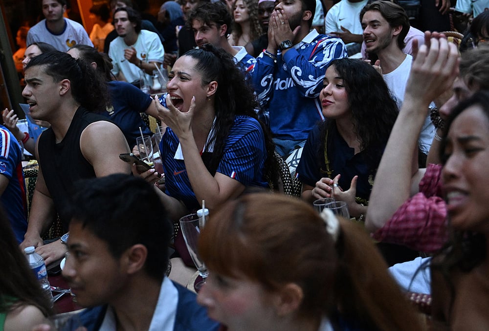 France Vs Spain FIFA World Cup 2026 1st Semi-Final Fans Reaction photo gallery-