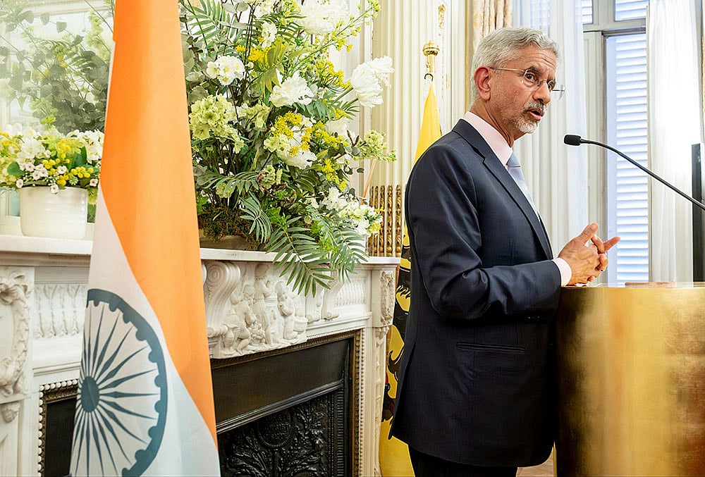 Jaishankar in Belgium