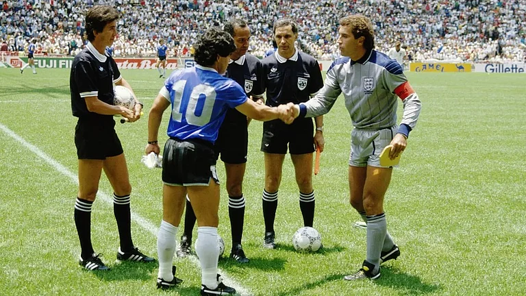 The Match (2026) revives the fiercest rivalry between England and Argentina in the World Cup over the years focusing mainly on 'Hand Of God' controversy in the 1986 edition. - AP
