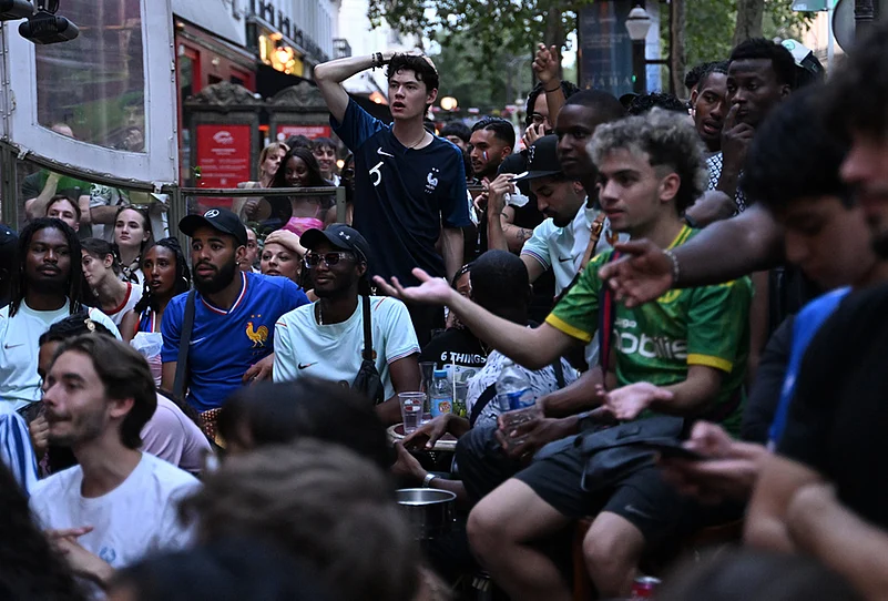 France Vs Spain FIFA World Cup 2026 1st Semi-Final Fans Reaction photo gallery-