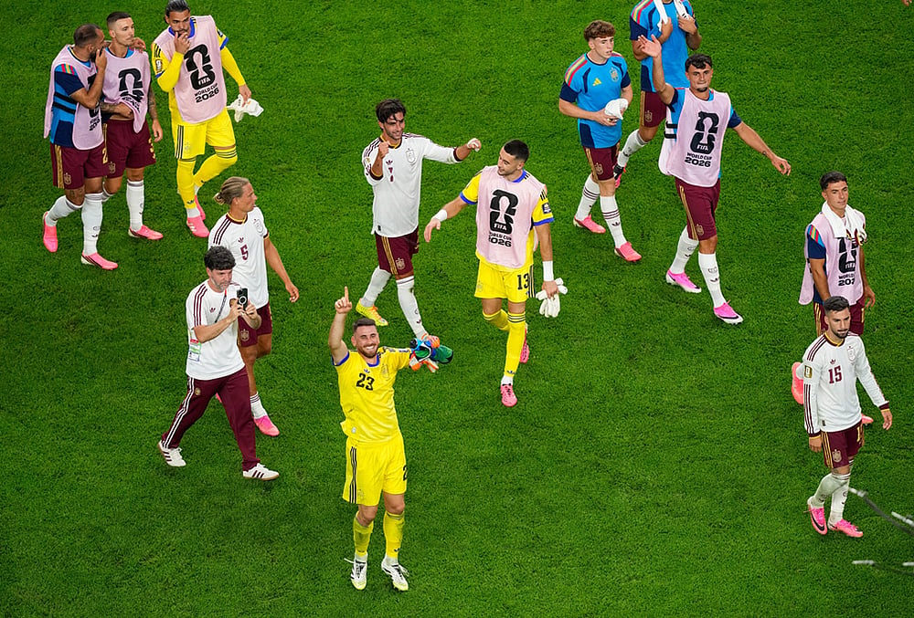 France Vs Spain FIFA World Cup 2026 1st Semi-Final Fans Reaction photo gallery-Unai Simon