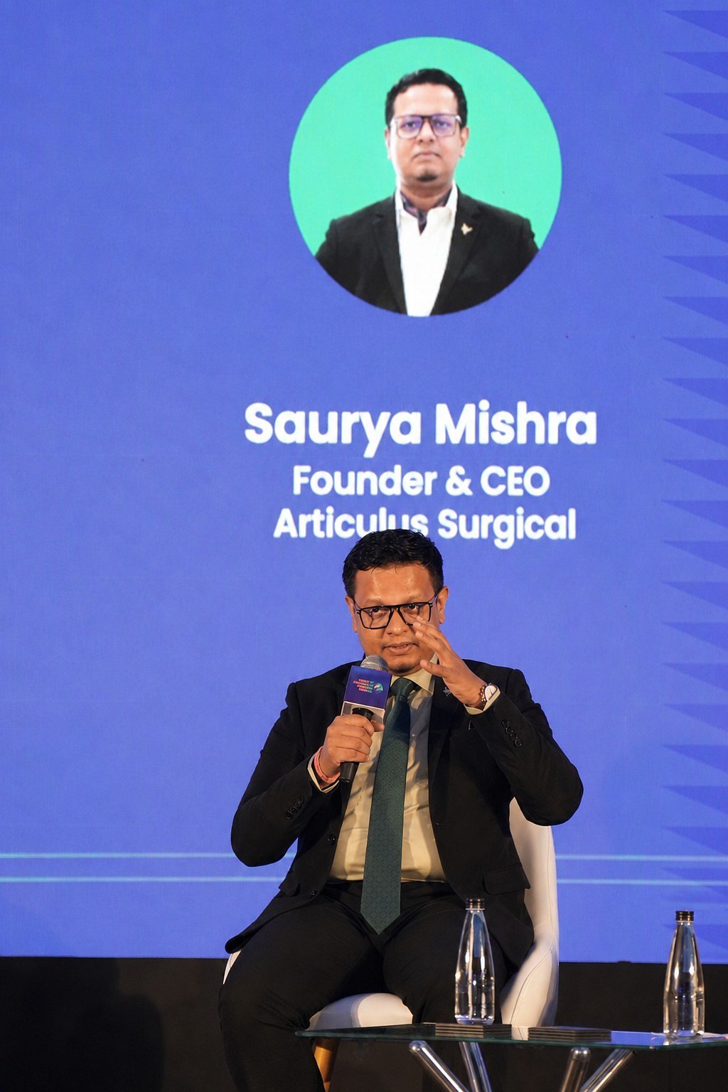 Saurya Mishra, Founder and CEO,  Articulus Surgical