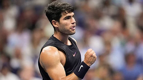 | Photo: AP/Matt Rourke : Carlos Alcaraz misses the Cincinnati Open 2026 as he continues to recover from wrist injury