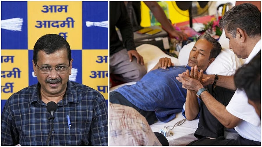 Security Stepped Up at Jantar Mantar Ahead of Kejriwal's Visit to Meet Sonam Wangchuk - null