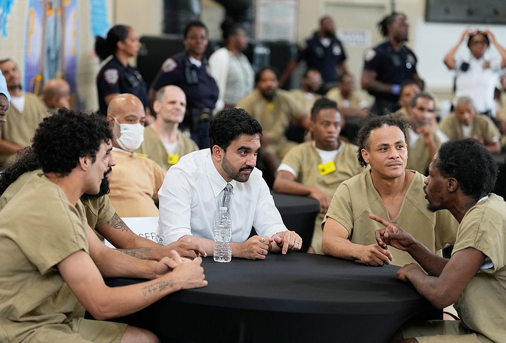 England vs Argentina Rikers Island inmates World Cup Watch Party photos-1