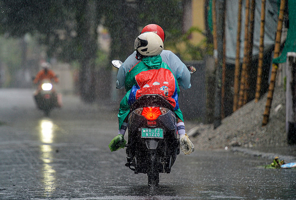 Weather: Rainfall in Siliguri
