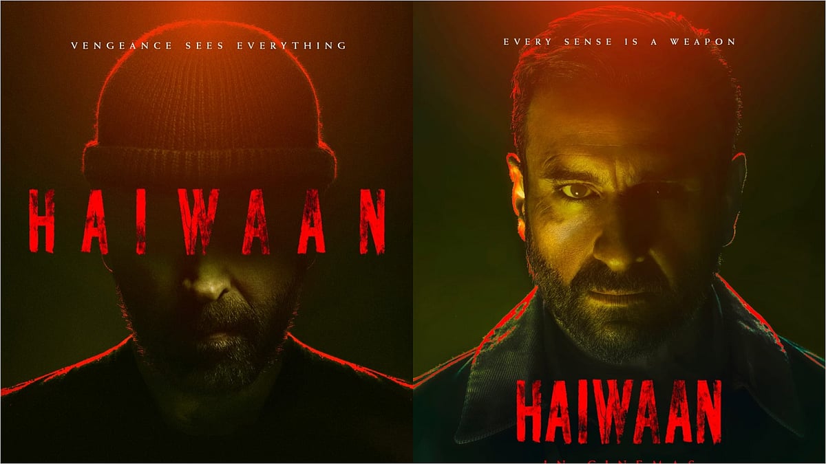 Akshay Kumar and Saif Ali Khan first look posters from Haiwaan - Instagram