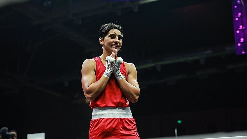 Preeti Pawar is an Indian boxer and the first woman to be directly appointed as an Army Nayab Subedar. - Instagram/@preetisaipawar