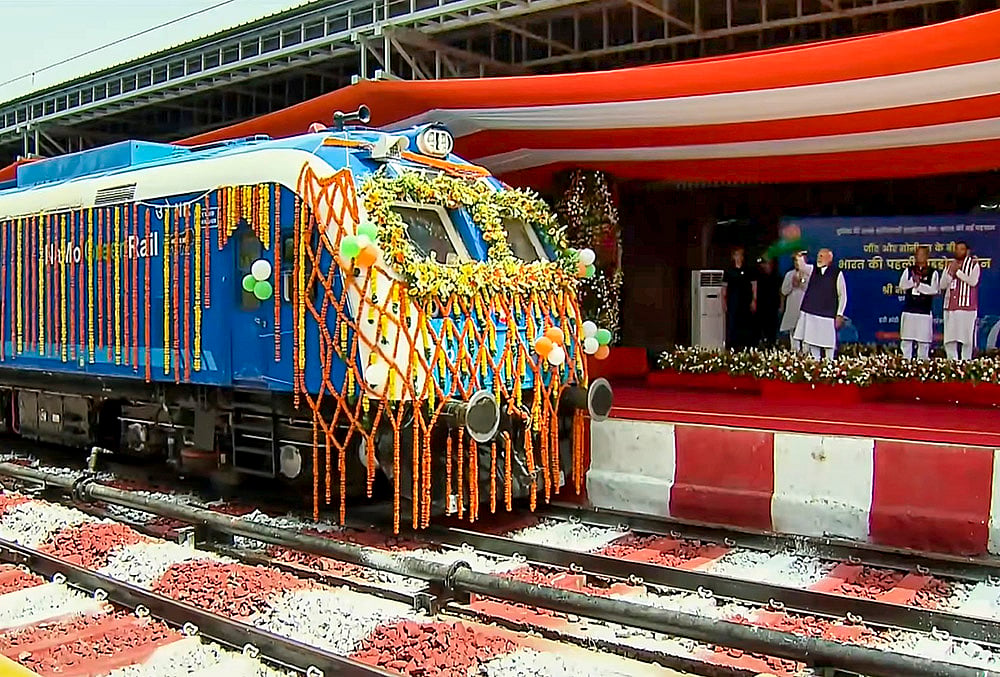 Hydrogen-powered train Jind Sonipat
