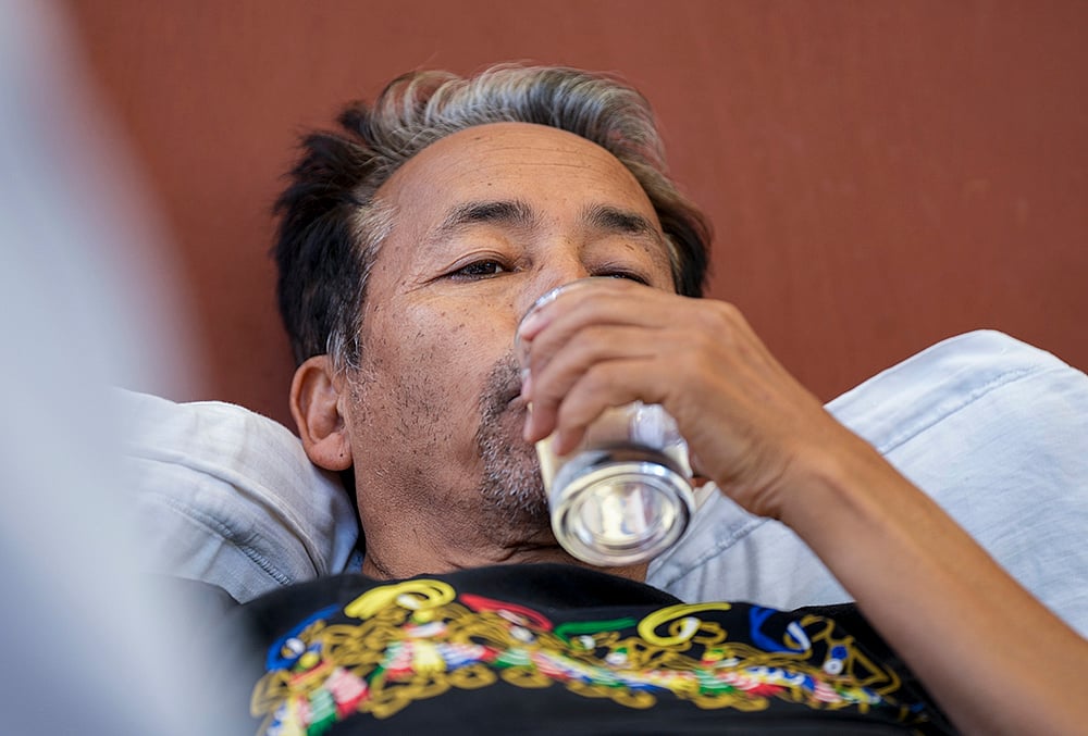 Climate activist Sonam Wangchuk during CJP protest 