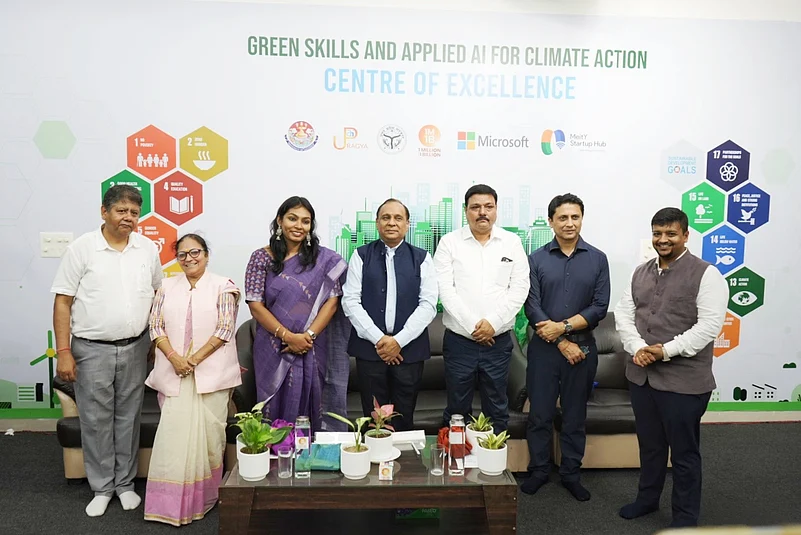 1M1B and Microsoft Launches Centre of Green Skills and Applied at University of Lucknow