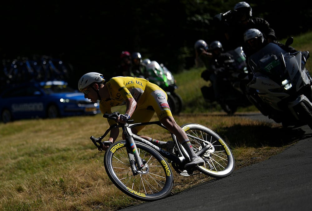 Tour de France cycling race tenth stage highlights-Slovenias Tadej Pogacar
