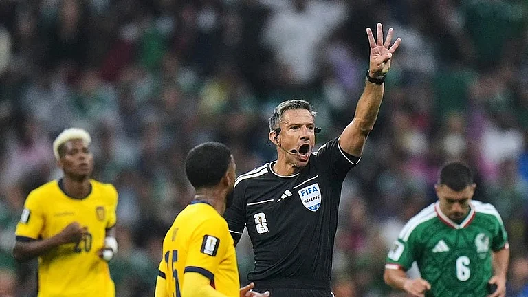 Slovenia's Slavko Vincic has been designated as the match referee for the marquee FIFA World Cup 2026 final between Argentina and Spain on Monday, July 20. - AP Photo