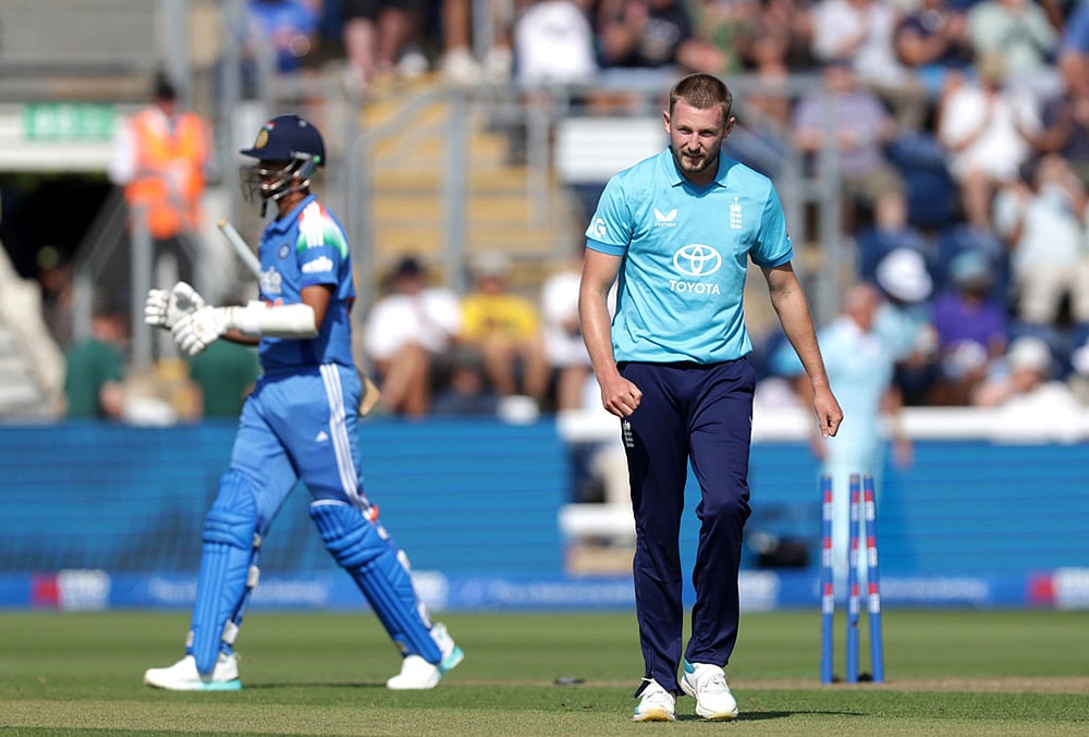 India tour of England IND vs ENG 2nd ODI Cricket match highlights-Gus Atkinson