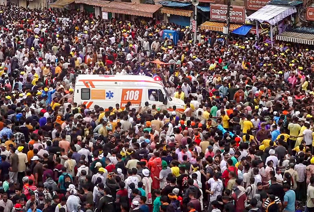 Odisha Rath Yatra tragedy photos
