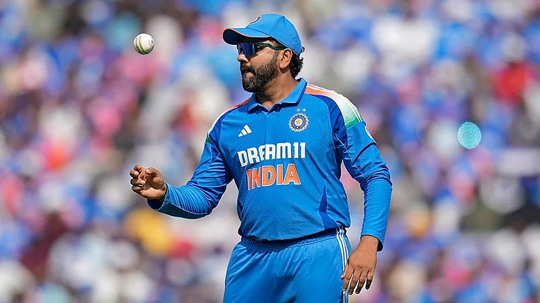 BCCI Secretary denies reports of Rohit Sharma's possible retirement, confirms his ODI stay beyond England series. - | Photo: AP/Aijaz Rahi