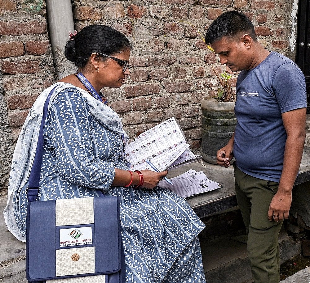 Karnataka is undertaking its first intensive revision of electoral rolls since 2002.  - PTI; Representative image