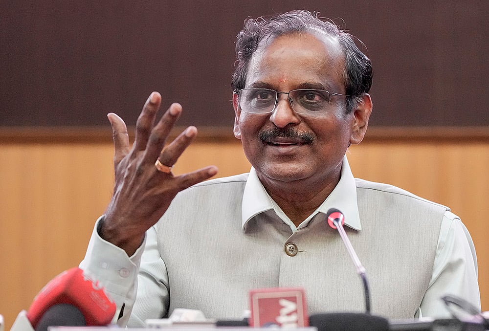 ISRO Chairman Dr V Narayanan press conference