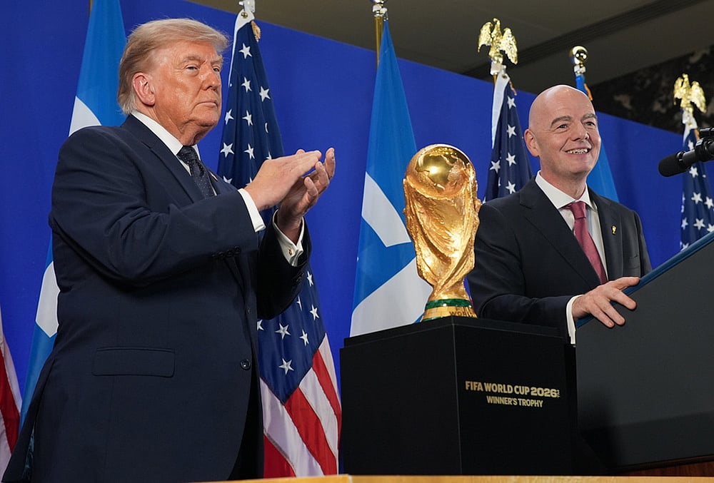 Trump Infantino Trump Tower reception photos-
