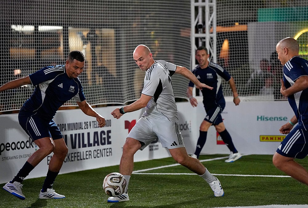 FIFA Legends football match highlights-Esteban Cambiasso