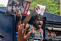 | Photo: PTI/Shashank Parade : All India Students' Federation (AISF) member during a protest to express solidarity with climate activist Sonam Wangchuk’s indefinite hunger strike, in Mumbai, Maharashtra, Saturday, July 18, 2026. Wangchuk was hospitalized in accordance with the Delhi High Court's directions after his health worsened and is receiving the required medical intervention.