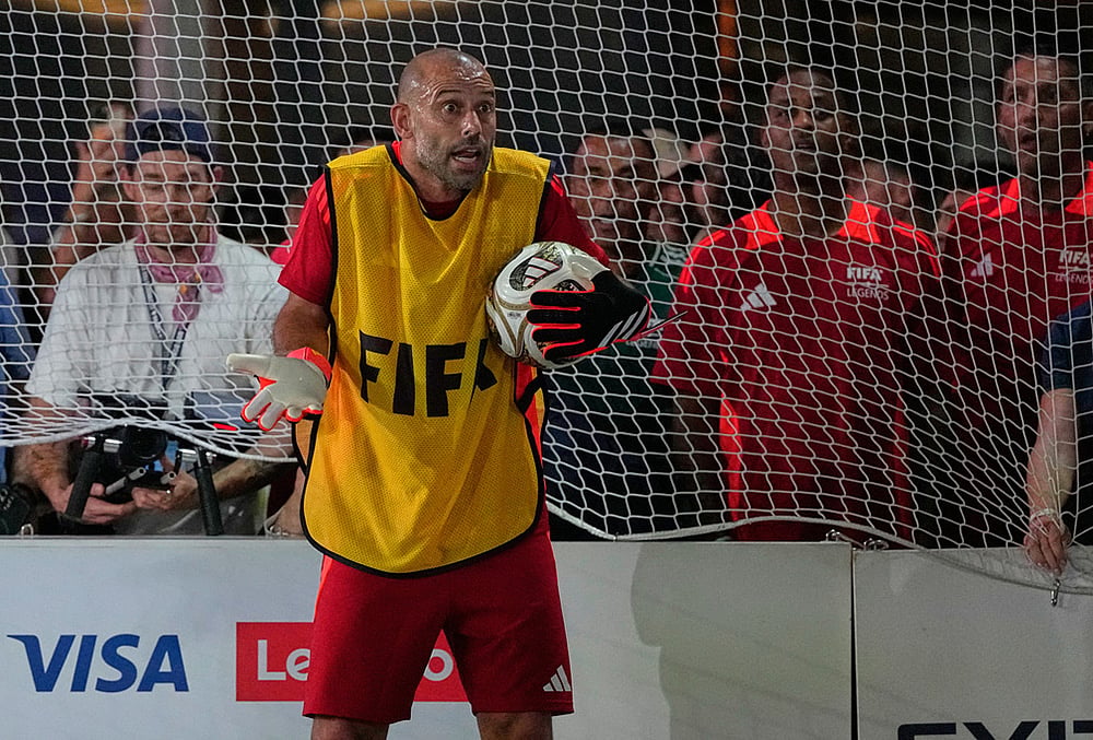 FIFA Legends football match highlights-Javier Mascherano