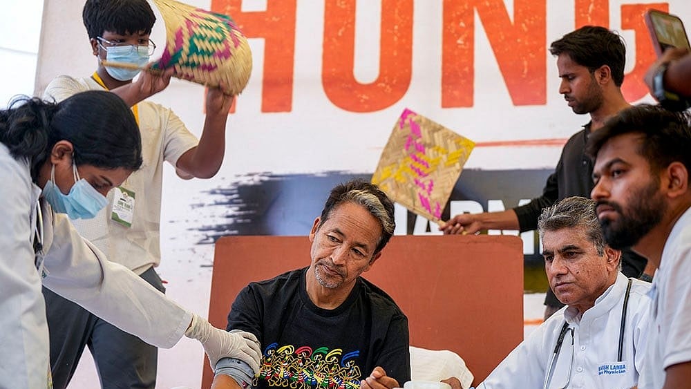 Climate activist Sonam Wangchuk  - | Photo: PTI/Salman Ali