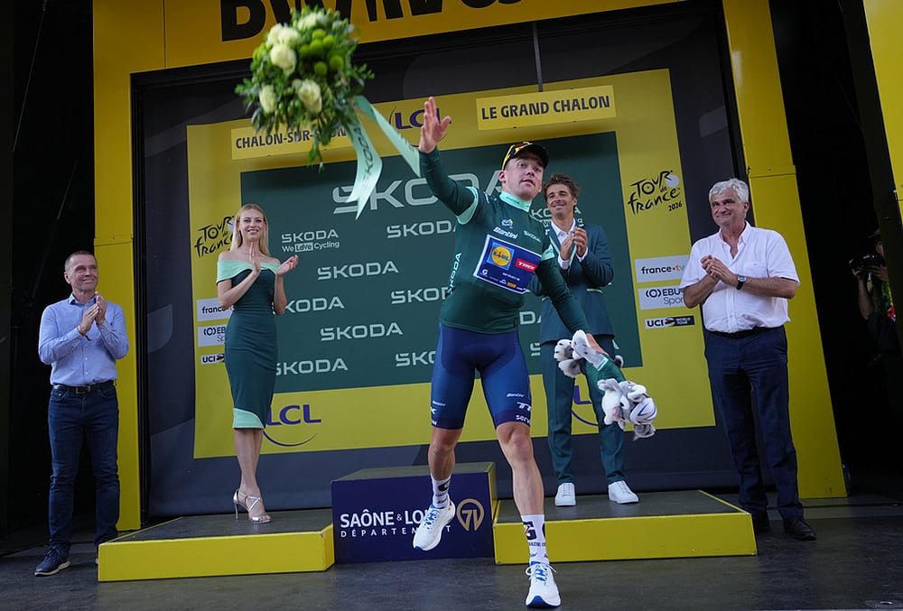 Tour de France 2026 twelfth stage cycling race highlights-Mads Pedersen