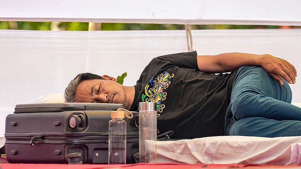 Security Tightened at Jantar Mantar, Safdarjung Hospital after Wangchuk Shifted Amid Protest Row - Photo: PTI/Kamal Kishore