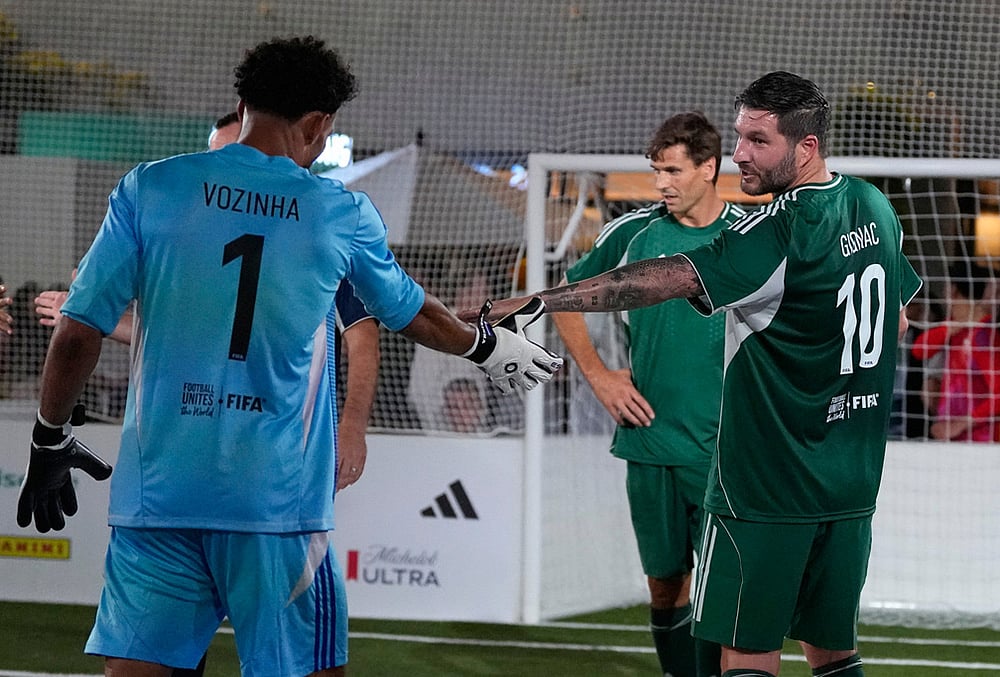 FIFA Legends football match highlights-Andre-Pierre Gignac, Vozinha 
